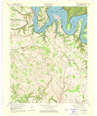 1970s Maps of Kellyville, KY | Pastmaps